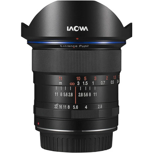 עדשה Laowa 12mm f/2.8 Zero-D for Canon EF עדשה Laowa 12mm f/2.8 Zero-D for Canon EF