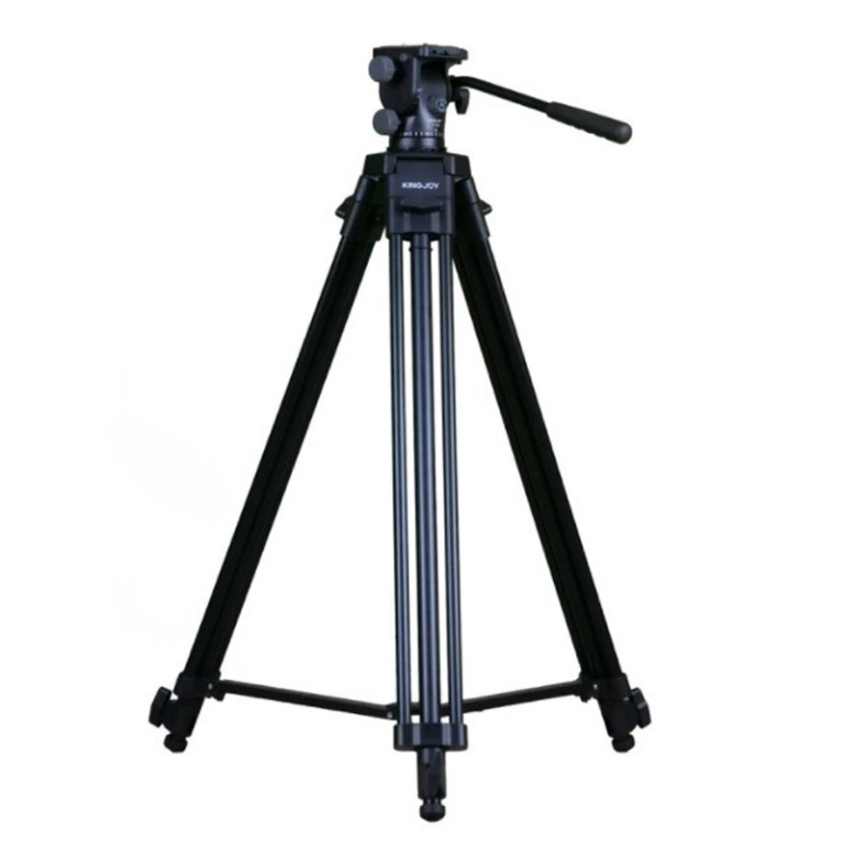 חצובת וידאו מקצועית Kingjoy VT2100L tripod + VT-3530 חצובת וידאו מקצועית Kingjoy VT2100L tripod + VT-3530