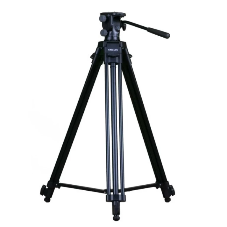 חצובת וידאו מקצועית Kingjoy VT2100L tripod + VT-3530 חצובת וידאו מקצועית Kingjoy VT2100L tripod + VT-3530