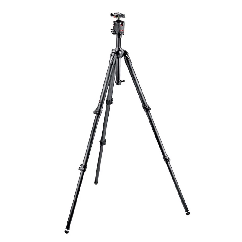 חצובת קארבון manfrotto MK057C3 וראש כדורי Q5 חצובת קארבון manfrotto MK057C3 וראש כדורי Q5