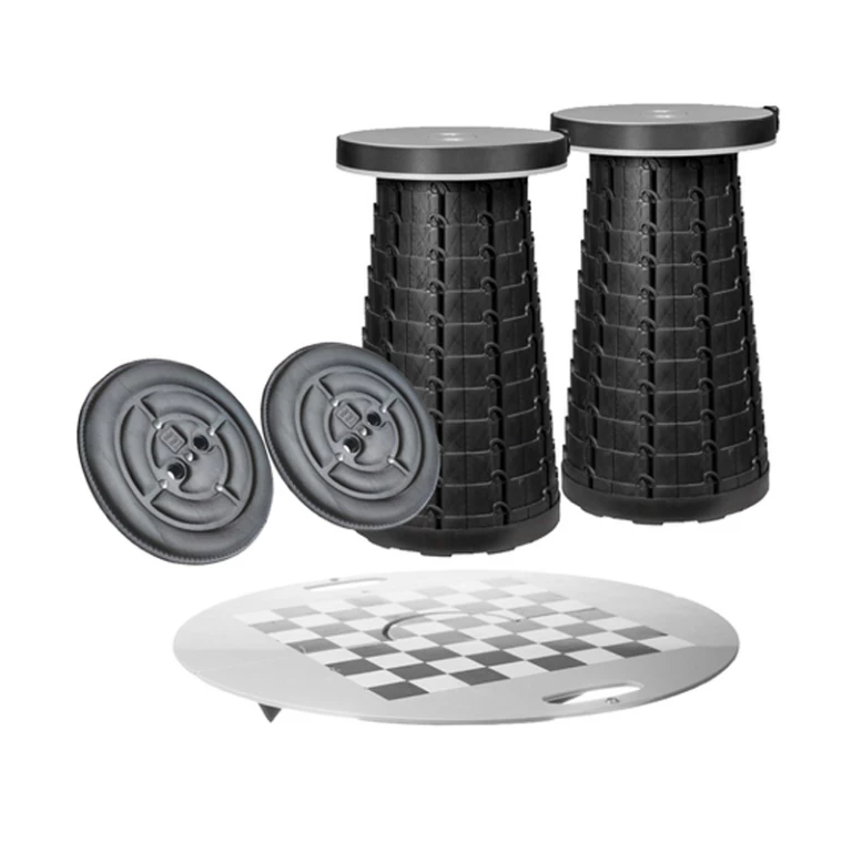 סט 2 כיסאות Mini Max כולל ריפודים ושולחן מתקפל סט 2 כיסאות Mini Max כולל ריפודים ושולחן מתקפל