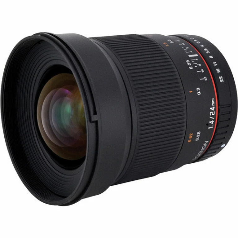 עדשה Samyang 24mm f/1.4 ED AS UMC לניקון עדשה Samyang 24mm f/1.4 ED AS UMC לניקון