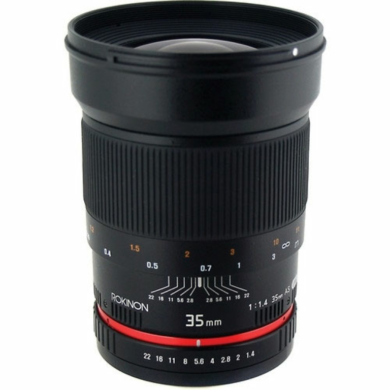 עדשה Samyang 35mm f/1.4 AE למצלמות Nikon עדשה Samyang 35mm f/1.4 AE למצלמות Nikon