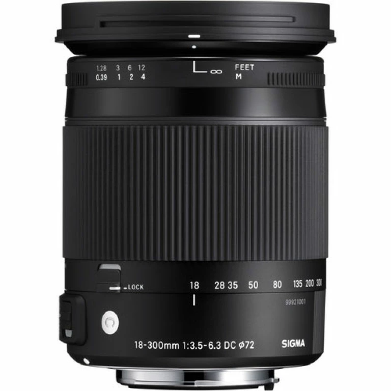 עדשה Sigma 18-300mm f/3.5-6.3 DC OS HSM Contemporary למצלמות Nikon עדשה Sigma 18-300mm f/3.5-6.3 DC OS HSM Contemporary למצלמות Nikon
