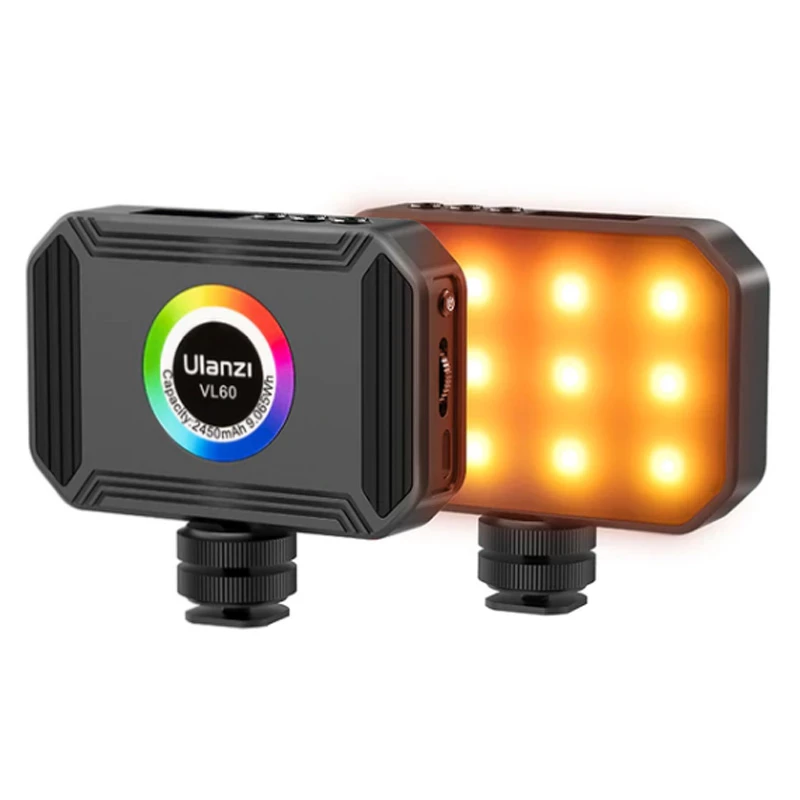 פנס לד צבעוני Ulanzi VL60 RGB פנס לד צבעוני Ulanzi VL60 RGB