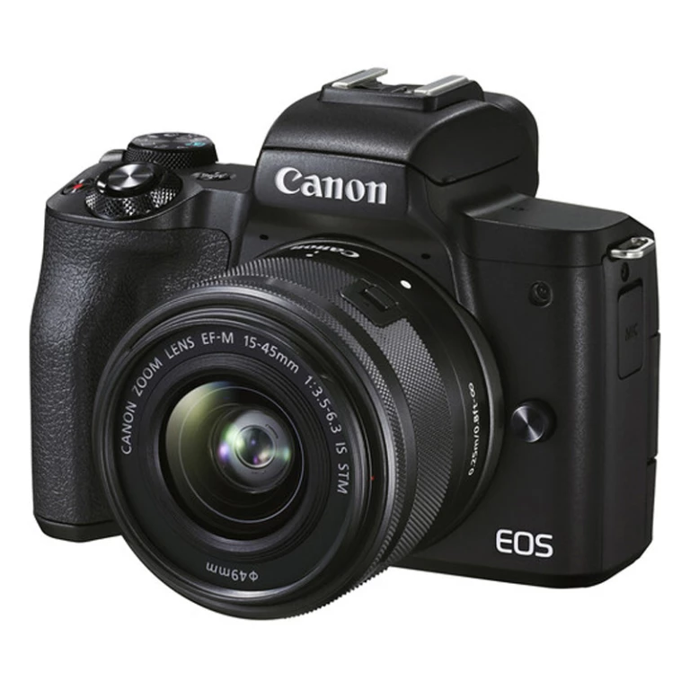 קיט מצלמה ללא מראה Canon EOS M50 II + 15-45mm קרט קיט מצלמה ללא מראה Canon EOS M50 II + 15-45mm קרט