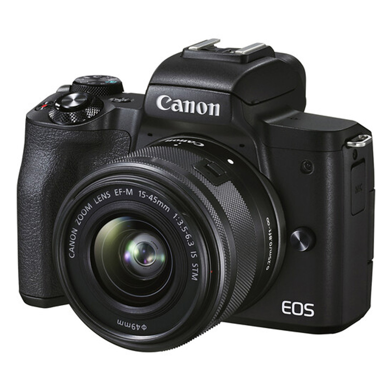 קיט מצלמה ללא מראה Canon EOS M50 II + 15-45mm קרט קיט מצלמה ללא מראה Canon EOS M50 II + 15-45mm קרט