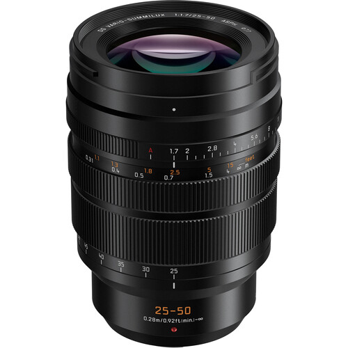 עדשה Panasonic Leica DG 25-50mm f/1.7 ASPH עדשה Panasonic Leica DG 25-50mm f/1.7 ASPH