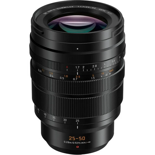 עדשה Panasonic Leica DG 25-50mm f/1.7 ASPH עדשה Panasonic Leica DG 25-50mm f/1.7 ASPH