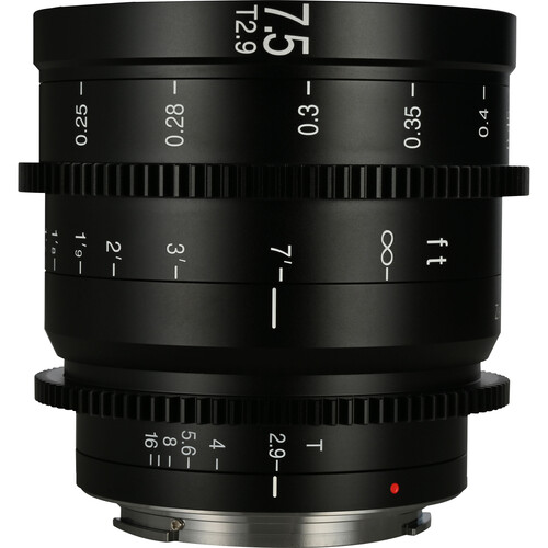 עדשה laowa lens 7.5 t/2.9 zero-d cine לקנון RF עדשה laowa lens 7.5 t/2.9 zero-d cine לקנון RF