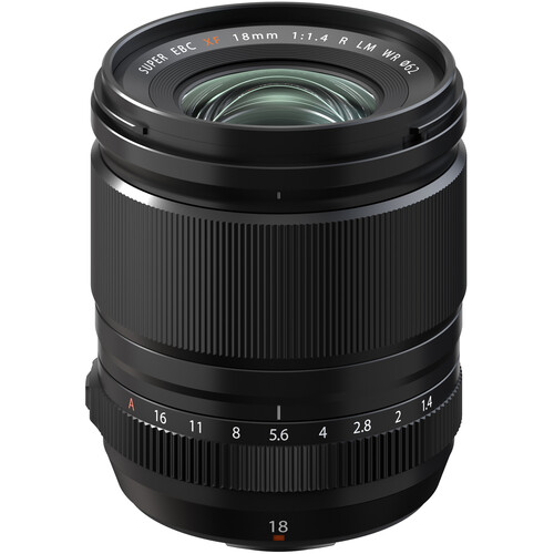 עדשה FUJIFILM XF 18mm f/1.4 R LM WR עדשה FUJIFILM XF 18mm f/1.4 R LM WR