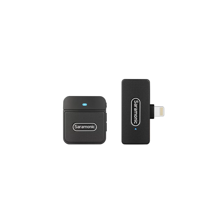 ערכת משדר ומקלט אלחוטיים למכשירי iOS אייפון / אייפוד Saramonic Blink100 B3 ערכת משדר ומקלט אלחוטיים למכשירי iOS אייפון / אייפוד Saramonic Blink100 B3