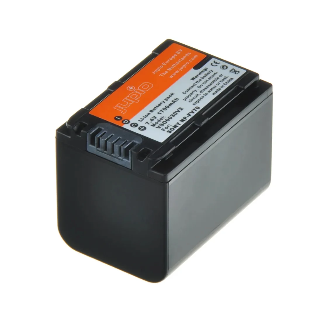 סוללה חליפית Jupio sony np-fv70 סוללה חליפית Jupio sony np-fv70