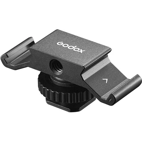 מפצל godox vsm-h02 dual cold shoe מפצל godox vsm-h02 dual cold shoe