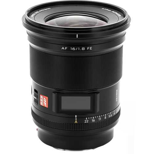 עדשה Viltrox AF 16mm f/1.8 FE Lens למצלמות Sony עדשה Viltrox AF 16mm f/1.8 FE Lens למצלמות Sony