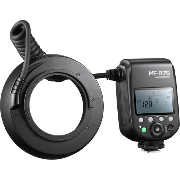 רינג פלאש Godox MF-R76 Macro Ring Flash רינג פלאש Godox MF-R76 Macro Ring Flash