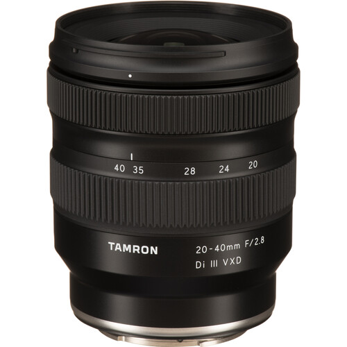 עדשה Tamron 20-40mm f/2.8 Di III VXD Lens for Sony E עדשה Tamron 20-40mm f/2.8 Di III VXD Lens for Sony E