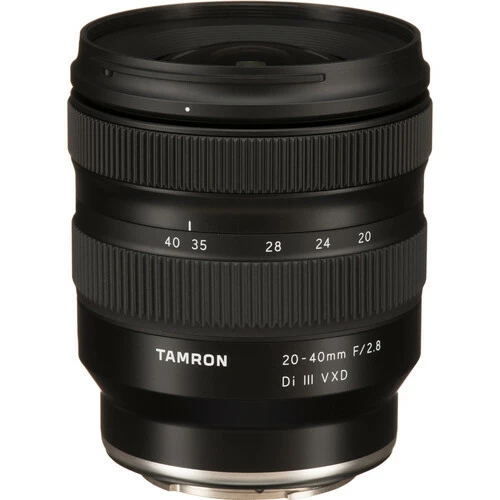 עדשה Tamron 20-40mm f/2.8 Di III VXD Lens for Sony E עדשה Tamron 20-40mm f/2.8 Di III VXD Lens for Sony E