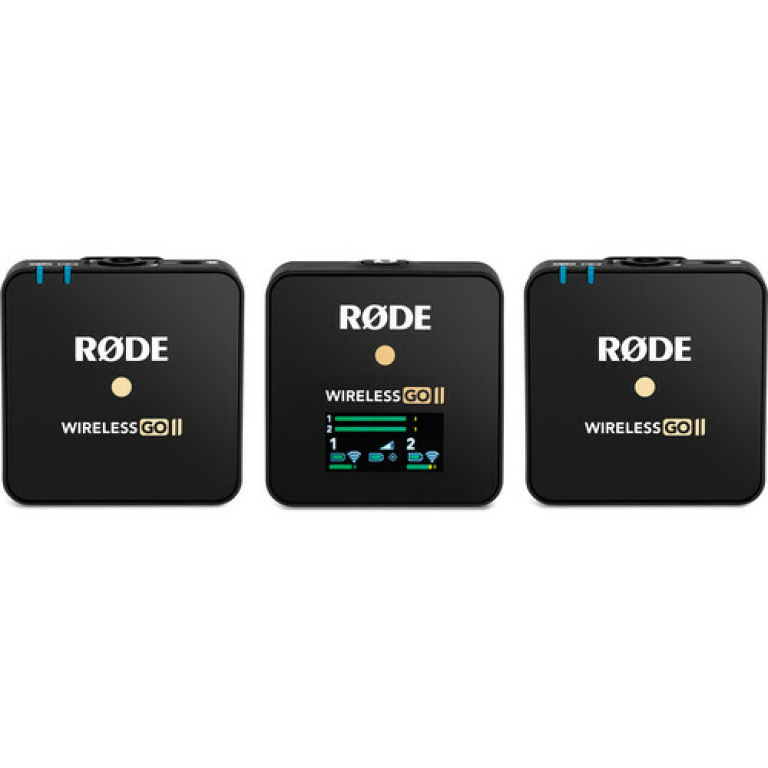 ערכה אלחוטית Rode Wireless GO II ערכה אלחוטית Rode Wireless GO II
