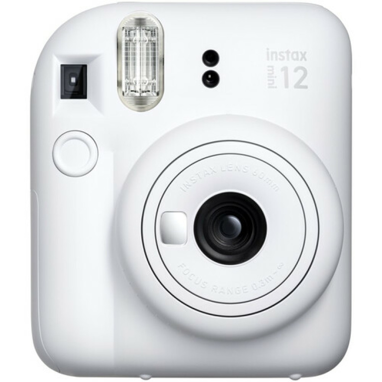 מצלמה פיתוח מיידי Fuji Instax Mini 12 לבנה מצלמה פיתוח מיידי Fuji Instax Mini 12 לבנה