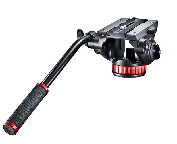ראש חצובה Manfrotto MVH 502ah ראש חצובה Manfrotto MVH 502ah