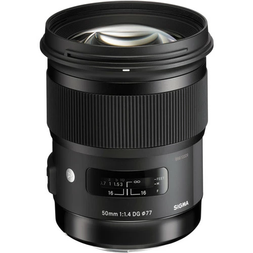 עדשה Sigma 50mm f/1.4 DG HSM Art למצלמות Nikon עדשה Sigma 50mm f/1.4 DG HSM Art למצלמות Nikon