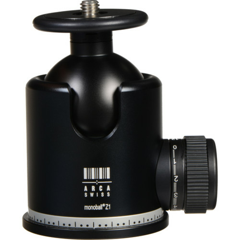 ראש כדורי Arca-Swiss Monoball Z1 sp (Single Pan) 3/8" ראש כדורי Arca-Swiss Monoball Z1 sp (Single Pan) 3/8"