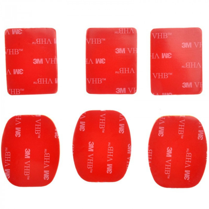 מדבקות לגופרו GoProSticker Adhesive Pad Set For GoPro מדבקות לגופרו GoProSticker Adhesive Pad Set For GoPro