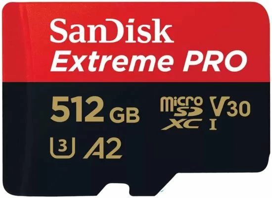 כרטיס זיכרון SanDisk Extreme Pro microSDXC 512GB 200mb/s כרטיס זיכרון SanDisk Extreme Pro microSDXC 512GB 200mb/s