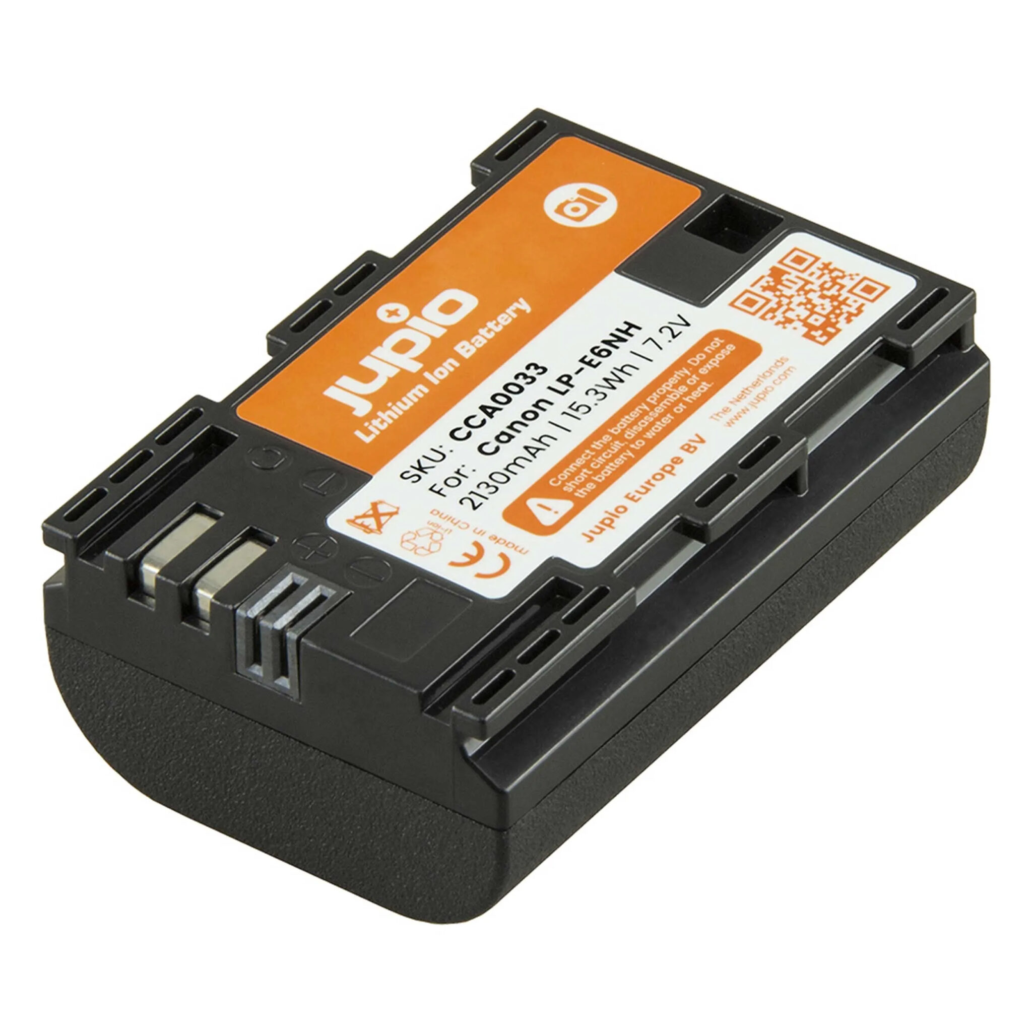 סוללה חליפית Jupio canon lp-e6nh 2130mah סוללה חליפית Jupio canon lp-e6nh 2130mah