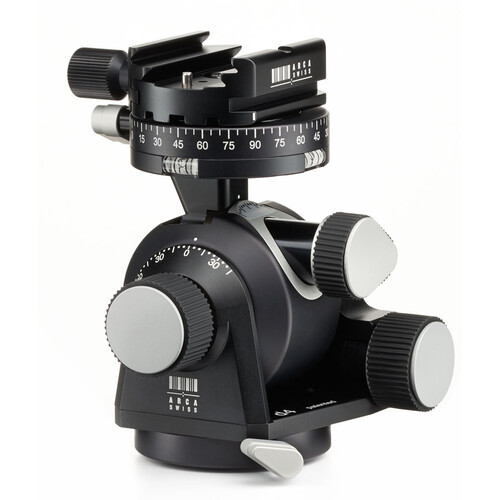 ראש חצובה עם ידית לשחרור מהיר arca swiss d4 with quick set device classic ראש חצובה עם ידית לשחרור מהיר arca swiss d4 with quick set device classic