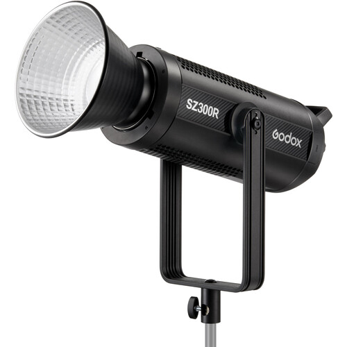 תאורה רציפה RGBWW עם שליטה בזווית Godox Zoom SZ-300R תאורה רציפה RGBWW עם שליטה בזווית Godox Zoom SZ-300R