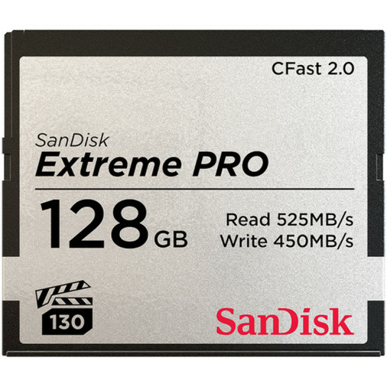 כרטיס זיכרון Sandisk 128gb Extremepro Cfast 2.0 כרטיס זיכרון Sandisk 128gb Extremepro Cfast 2.0