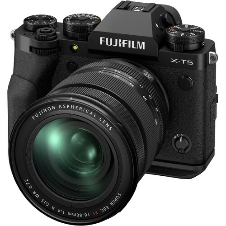 מצלמה ללא מראה Fuji X-T5 + 16-80 f/4 Black יבואן רשמי מצלמה ללא מראה Fuji X-T5 + 16-80 f/4 Black יבואן רשמי