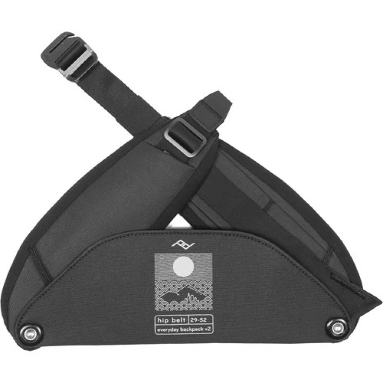 רצועת מותן לתיקי Peak Design Everyday Hip Belt שחורה רצועת מותן לתיקי Peak Design Everyday Hip Belt שחורה