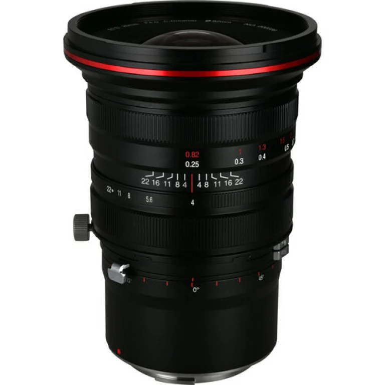עדשה laowa lens 20 f/4 zero-d shift לקנון RF עדשה laowa lens 20 f/4 zero-d shift לקנון RF