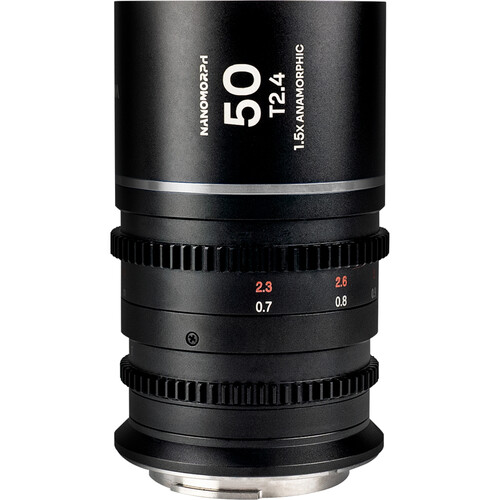 עדשה laowa lens 50 t/2.4 nanomorph 1.5x s35 silver sony e עדשה laowa lens 50 t/2.4 nanomorph 1.5x s35 silver sony e