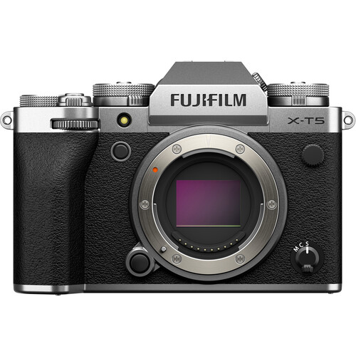 מצלמה ללא מראה Fuji X-T5 גוף בלבד כסוף יבואן רשמי מצלמה ללא מראה Fuji X-T5 גוף בלבד כסוף יבואן רשמי