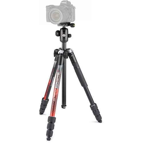 חצובה Manfrotto Element MII – אדום חצובה Manfrotto Element MII – אדום