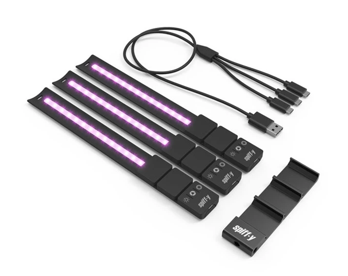 סט צמידי תאורה ליוצרי סרטים Kyu-6 RGB Led Light Filmmakers Kit סט צמידי תאורה ליוצרי סרטים Kyu-6 RGB Led Light Filmmakers Kit
