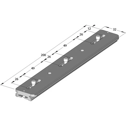 פלטה נשלפת arca swiss camera plate monoball fix 200 פלטה נשלפת arca swiss camera plate monoball fix 200