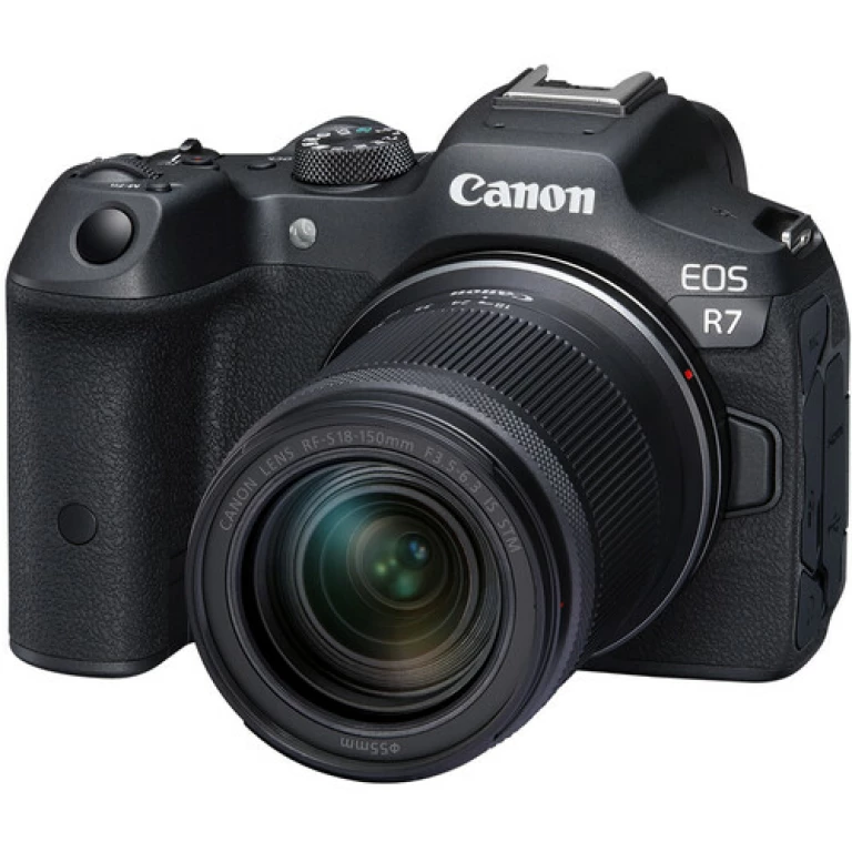 מצלמה ללא מראה Canon EOS r7 + 18-150mm מצלמה ללא מראה Canon EOS r7 + 18-150mm