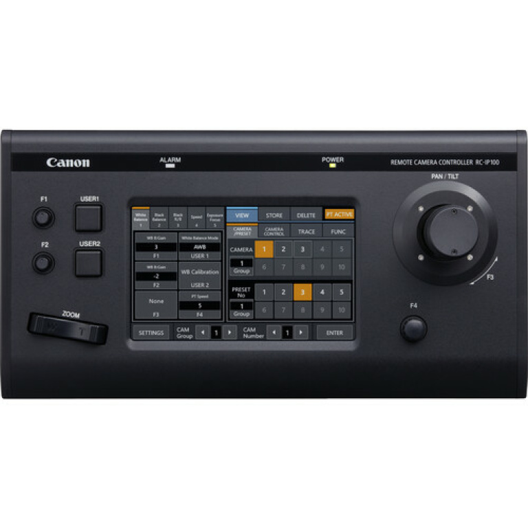 קונסולת שליטה למצלמות Canon RC-IP100 Touchscreen PTZ Controller קונסולת שליטה למצלמות Canon RC-IP100 Touchscreen PTZ Controller