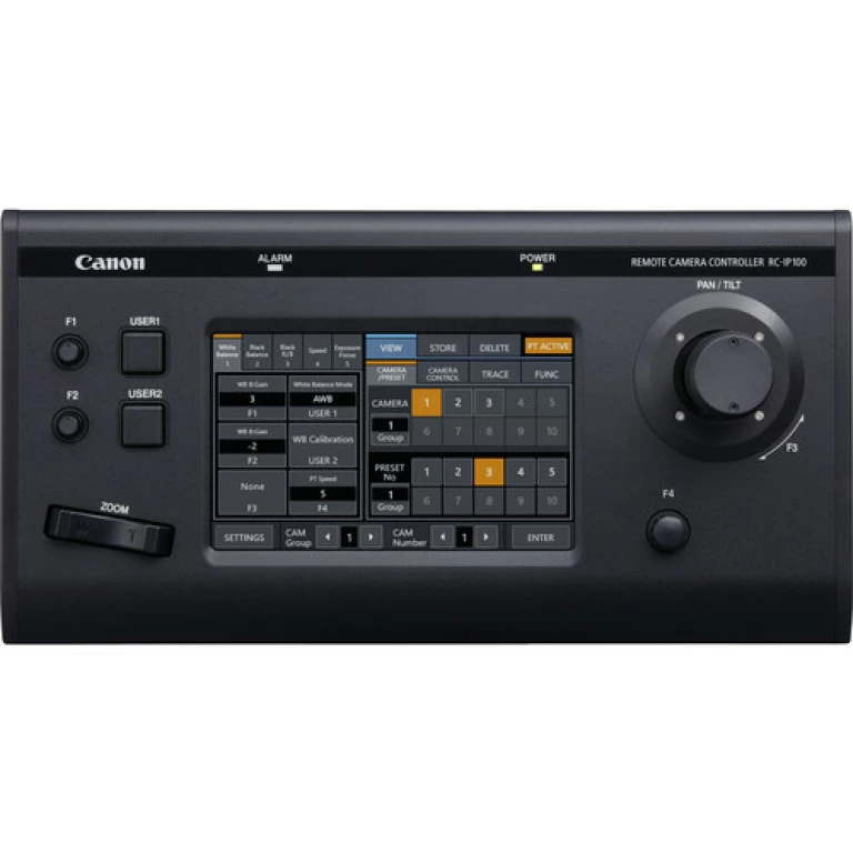 קונסולת שליטה למצלמות Canon RC-IP100 Touchscreen PTZ Controller קונסולת שליטה למצלמות Canon RC-IP100 Touchscreen PTZ Controller