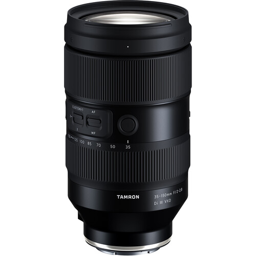 עדשה Tamron 35-150mm f/2-2.8 Di III VXD למצלמות Sony עדשה Tamron 35-150mm f/2-2.8 Di III VXD למצלמות Sony