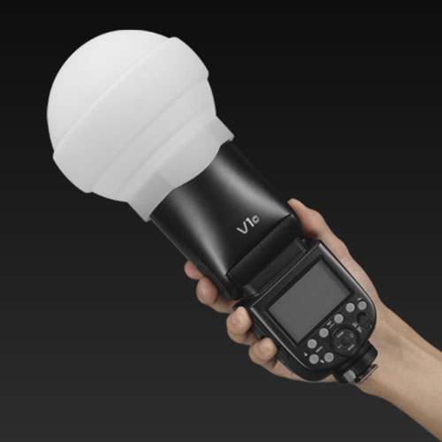כיפת ריכוך תאורה מתקפלת godox ak-r22 collapsible diffusion dome כיפת ריכוך תאורה מתקפלת godox ak-r22 collapsible diffusion dome