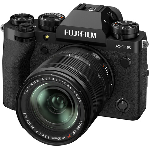 מצלמה ללא מראה Fuji X-T5 + 18-55 f/2.8-4 Black יבואן רשמי מצלמה ללא מראה Fuji X-T5 + 18-55 f/2.8-4 Black יבואן רשמי