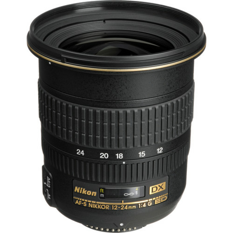 עדשה Nikon AF-S DX Zoom-Nikkor 12-24mm f/4G IF-ED יד שניה עדשה Nikon AF-S DX Zoom-Nikkor 12-24mm f/4G IF-ED יד שניה