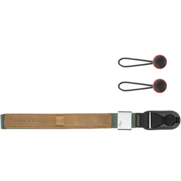 רצועת יד למצלמה Peak Design Cuff Camera Wrist Strap ירוקה רצועת יד למצלמה Peak Design Cuff Camera Wrist Strap ירוקה