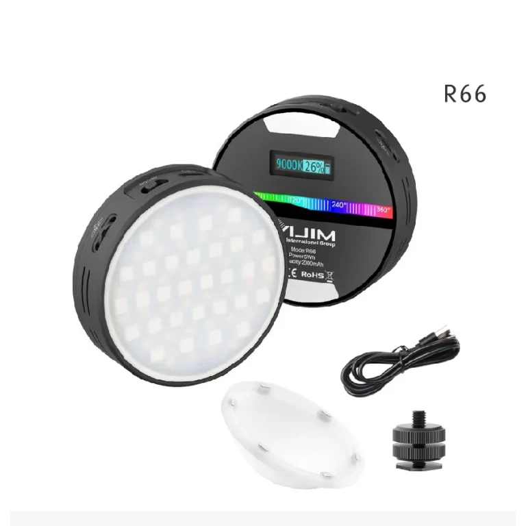 פנס לד Ulanzi R66 rgb פנס לד Ulanzi R66 rgb